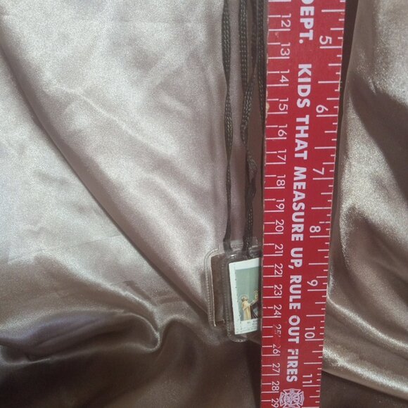 Vintage Wool-Backed Scapulars Catholic, Scapular Necklace, Brown ribbon. - Picture 8 of 8